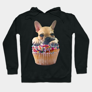 French Bulldog Cupcake Dog Hoodie